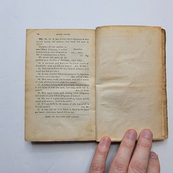 Thomson’s Practical Arithmetic, by James B. Thomson, 1853 - Picture 4 of 12